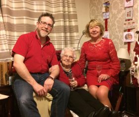 James and his Nana and Mammy