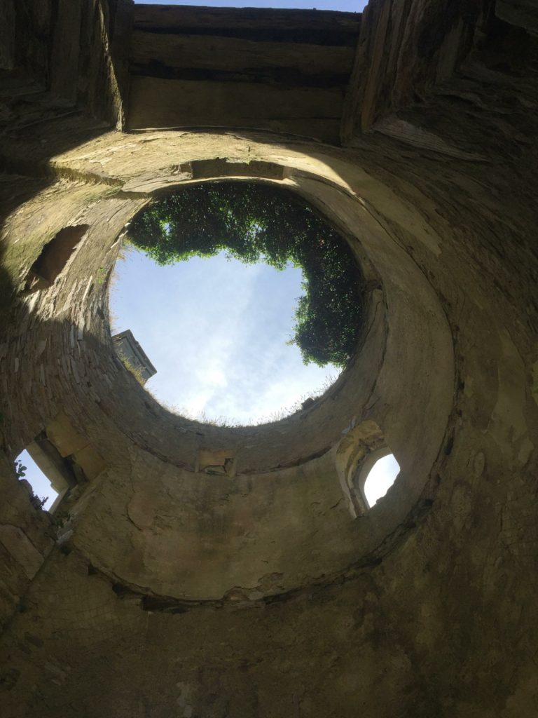 Picture from Bottom of Roofless Tower