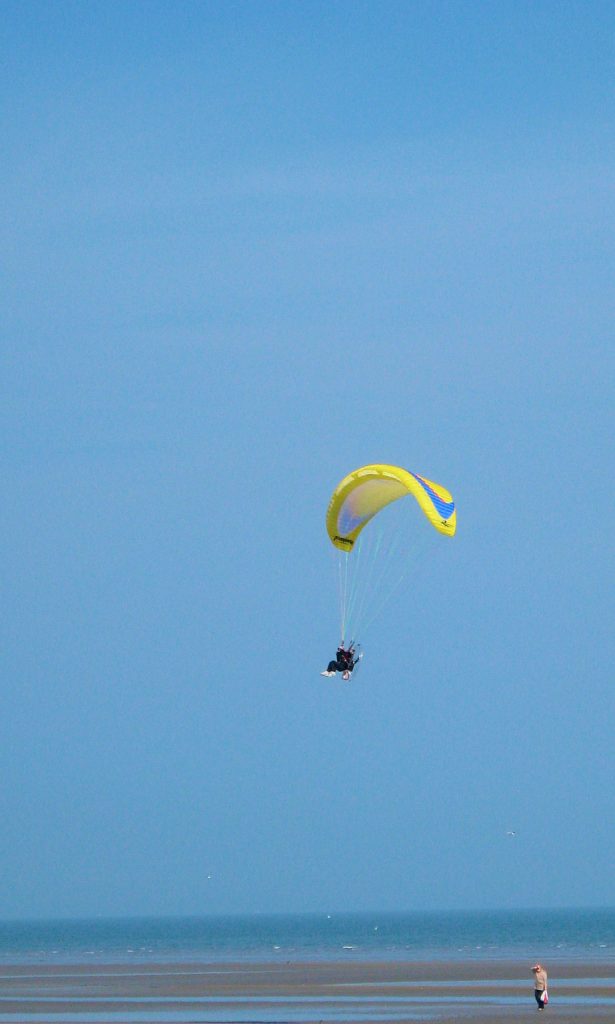 Photo of paragliding