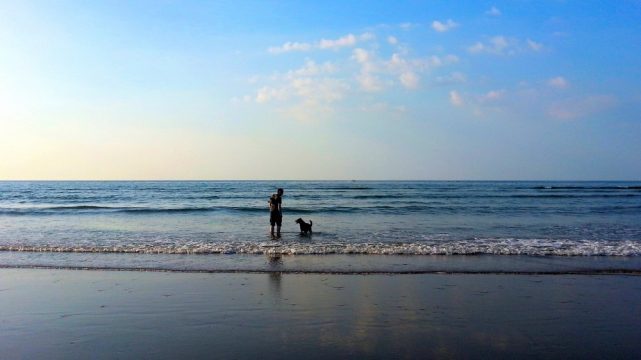 Photo of a beach chat