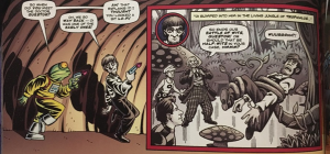 scene from The Widow’s Curse comic