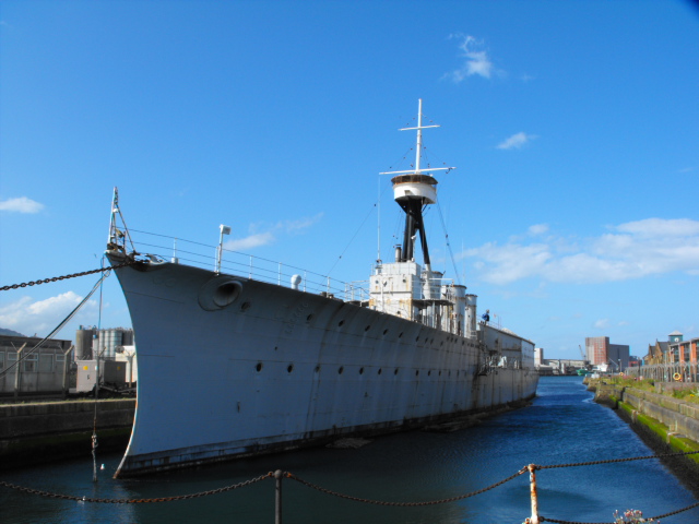 Photo of HMS Caroline