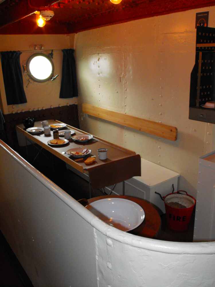 Photo of HMS Caroline senior enlisted mess