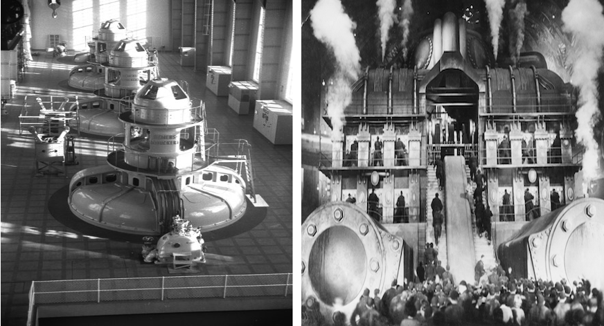 Comparison of Ardnacrusha and Metropolis