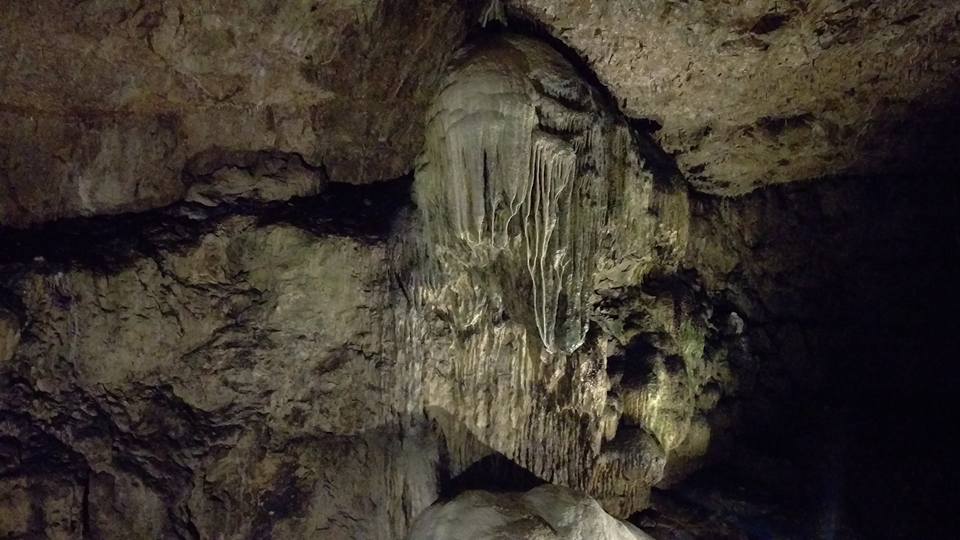 Photo of a calcite formation